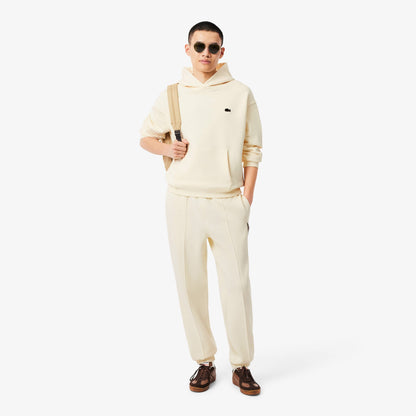 Lacoste Erkek Loose Fit Kapüşonlu Baskılı Sarı Sweatshirt