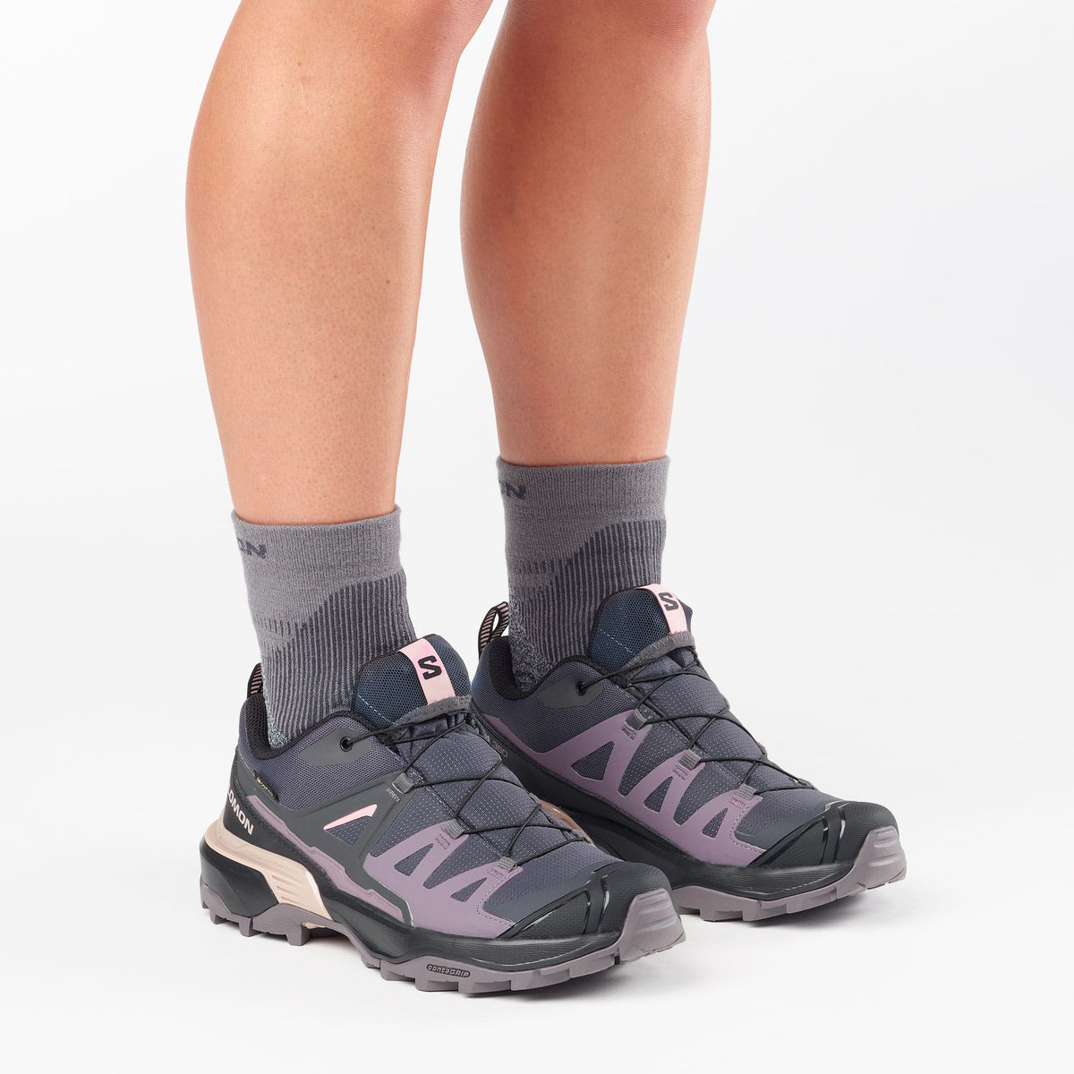 Salomon X Ultra 360 Gore Tex Kadın Mor Spor Ayakkabı