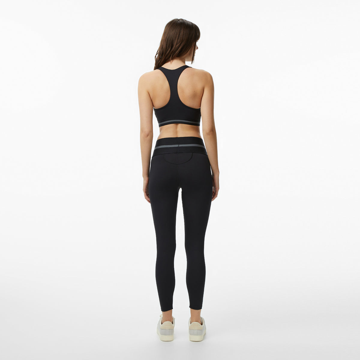 Calvin Klein Icon Sport Wide Kadın Siyah Tayt