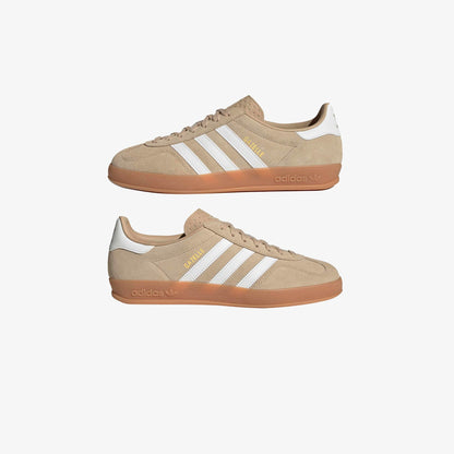 Adidas Gazelle Indoor Unisex Bej Spor Ayakkabı