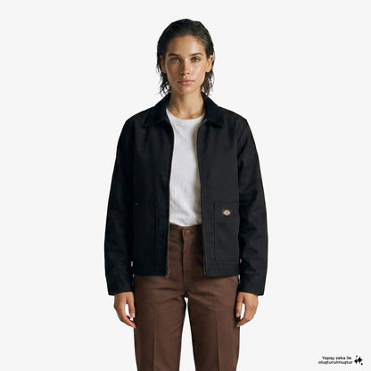 Dickies Union Barn Kadın Siyah Ceket
