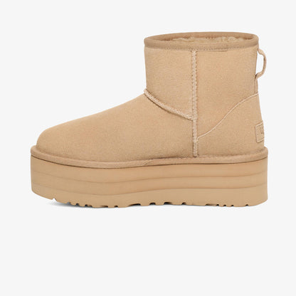 Ugg Classic Mini Platform Kadın Krem Bot