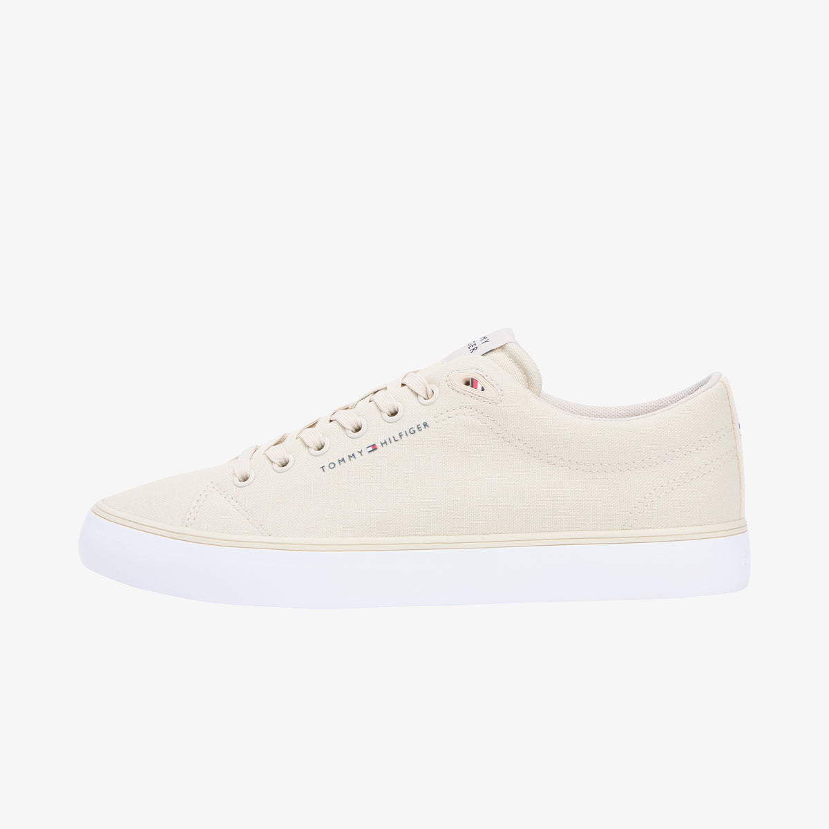 Tommy Hilfiger Hi Vulc Erkek Bej Sneaker