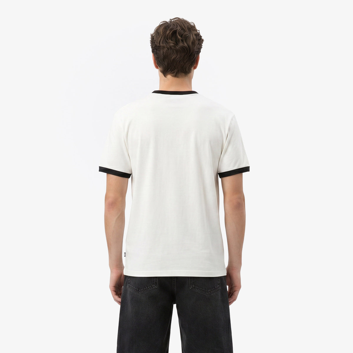 Vans Center Chest Ringer Erkek Beyaz T-shirt