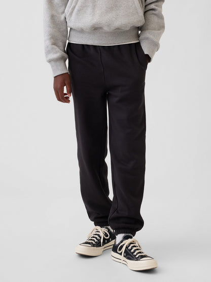 Siyah Vintagesoft Relaxed Logo Jogger Eşofman Altı