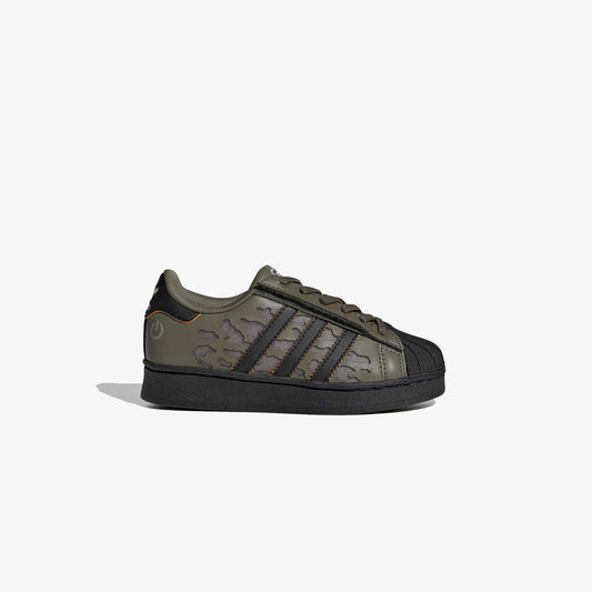Adidas Superstar Led Lights Comfort Elastic Lace Çocuk Siyah Spor Ayakkabı
