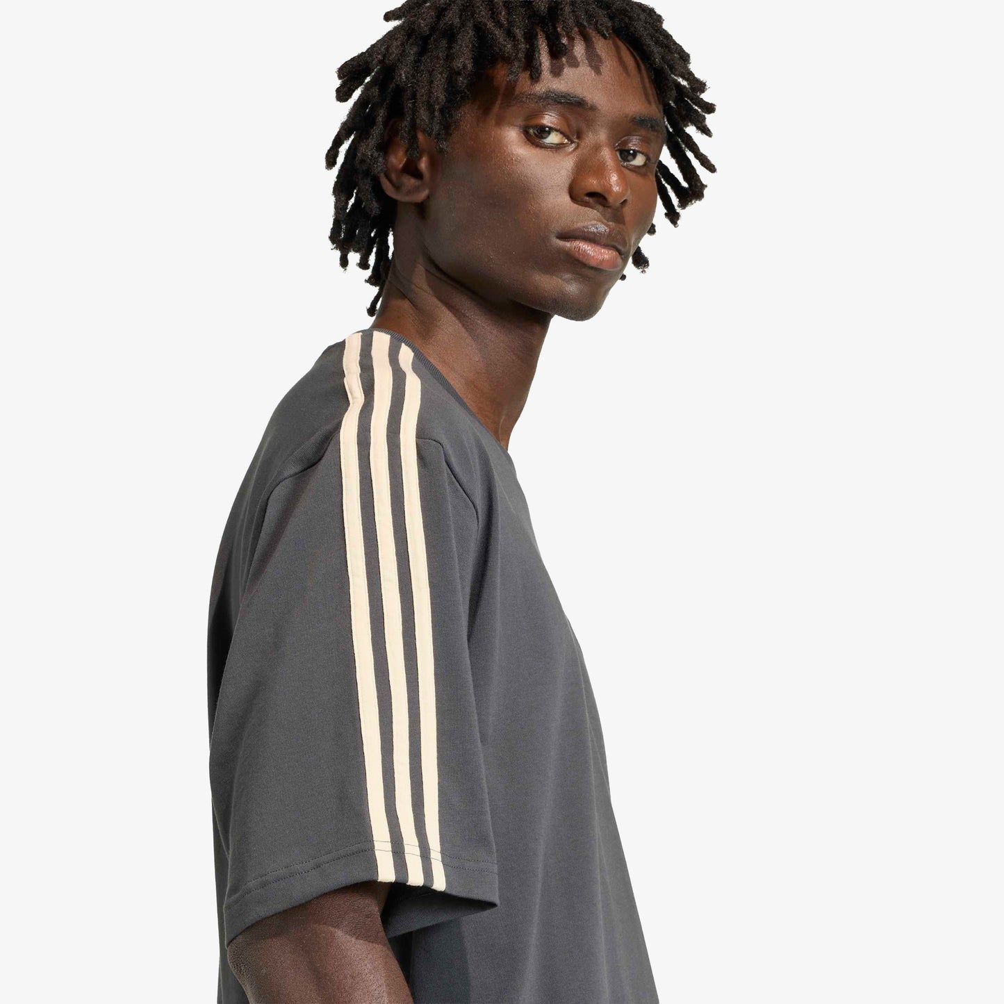 Adidas 3s Tee Erkek Gri T-shirt