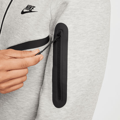 Nike Tech Fleece Full Zip Windrunner Erkek Gri Sweatshirt