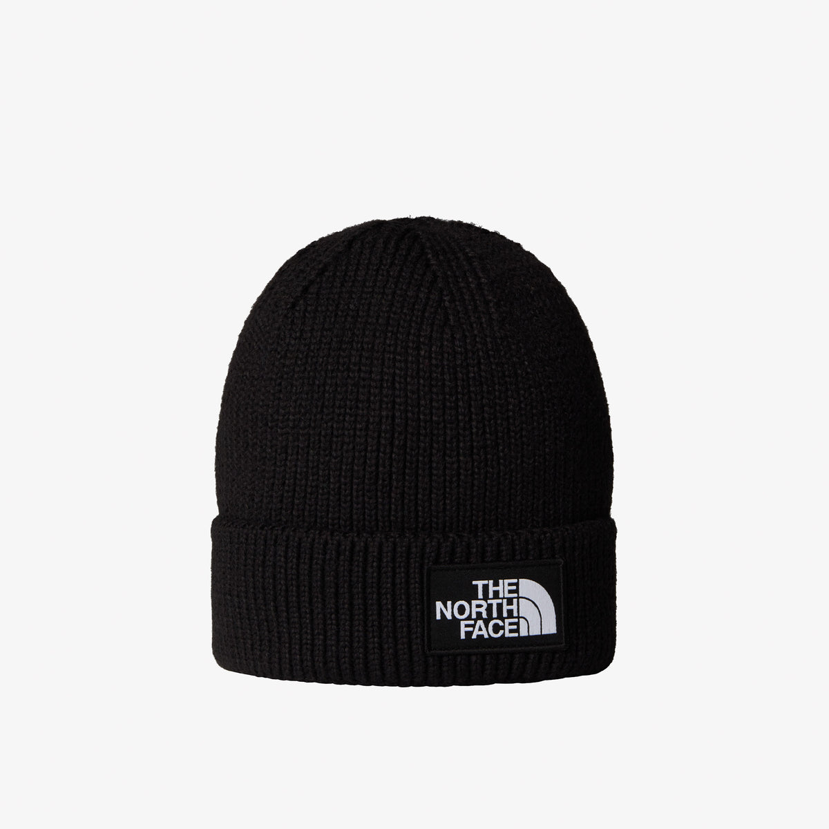 The North Face Logo Box Cuffed Unisex Siyah Bere