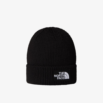 The North Face Logo Box Cuffed Unisex Siyah Bere