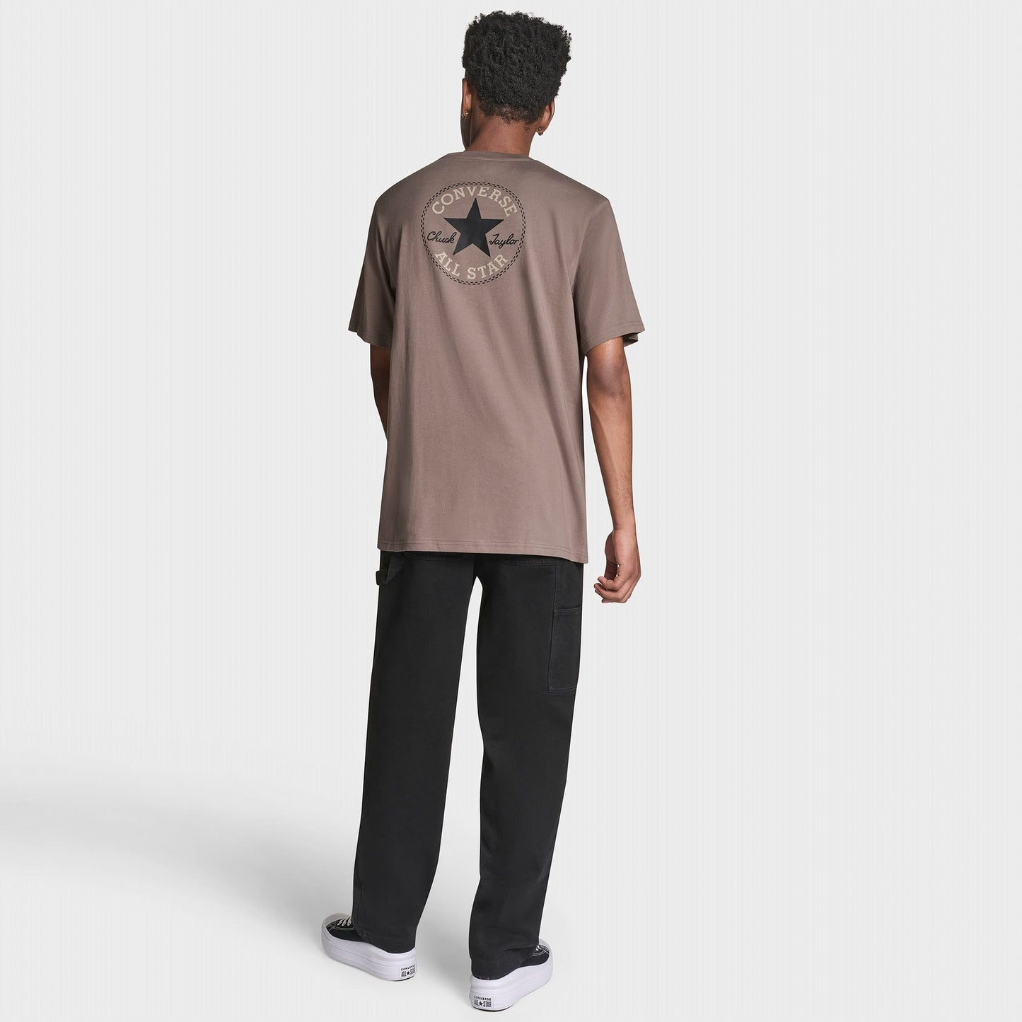 Converse Erkek Kahverengi T-shirt