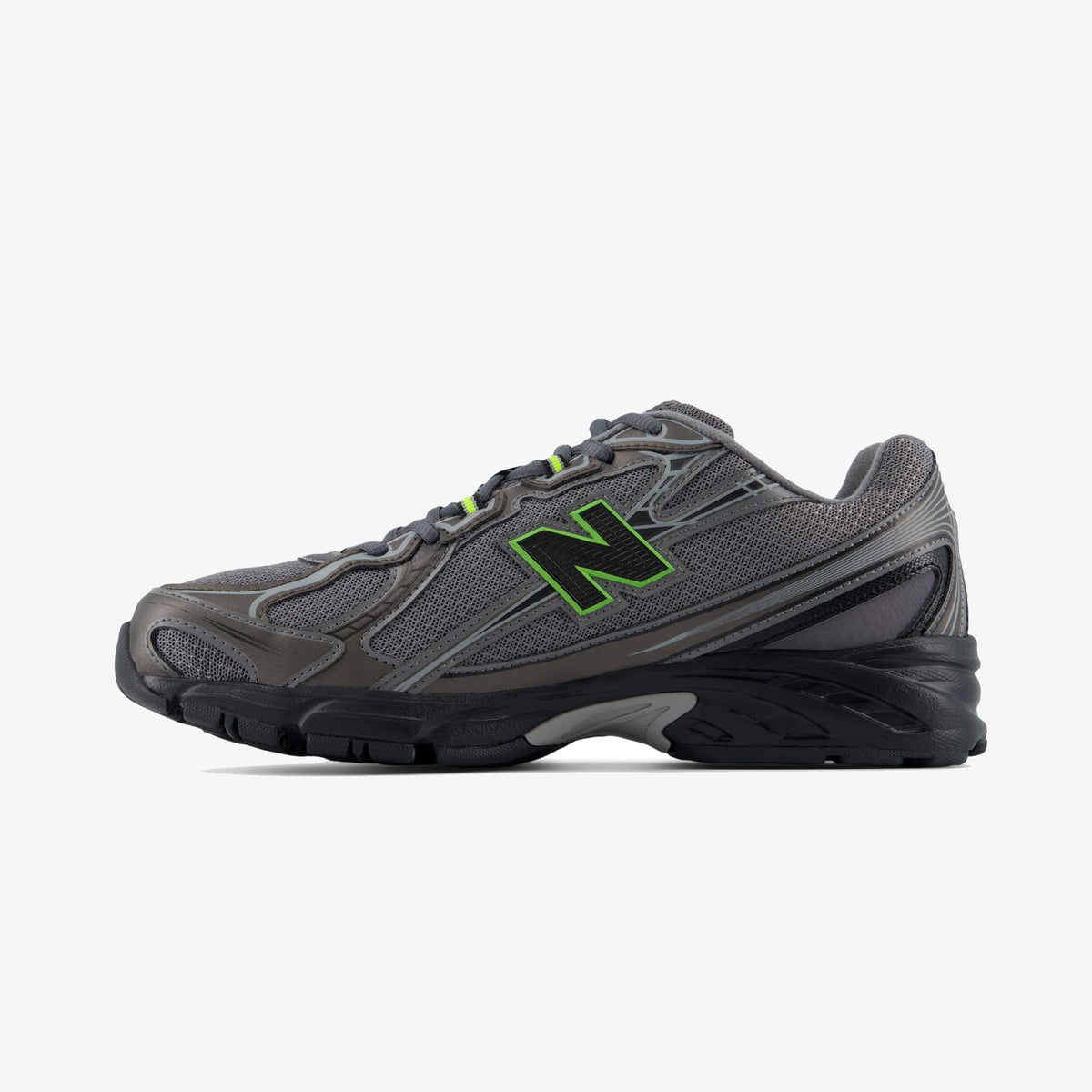 New Balance 740 Unisex Gri Spor Ayakkabı