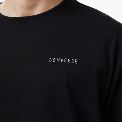 Converse Erkek Siyah Grafik Baskılı T-shirt