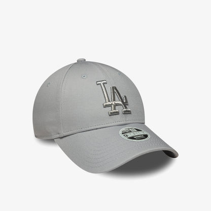 New Era Metallic Logo 9forty Losdod Dgrmts Kadın Gri Şapka