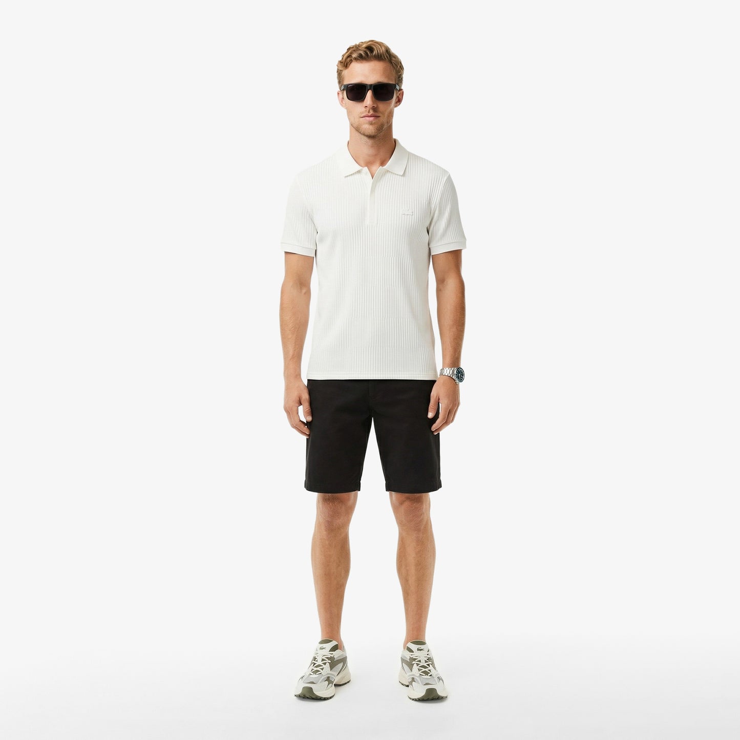 Lacoste Regular Fit Erkek Beyaz Polo