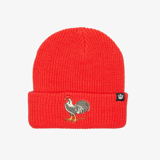 Goorin Bros 107-0165 Ribbed Rooster Unisex Kırmızı Bere