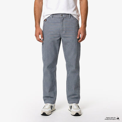 Dickies Hickory Loose Straight Carpenter Erkek Mavi Pantolon