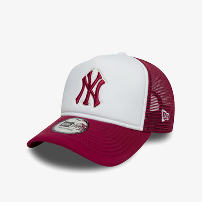 New Era Mlb World Series New York Yankees Unisex Beyaz/kırmızı Şapka