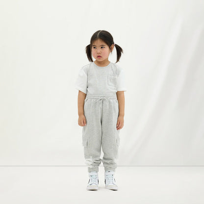 Les Benjamins 403 Çocuk Gri T-shirt