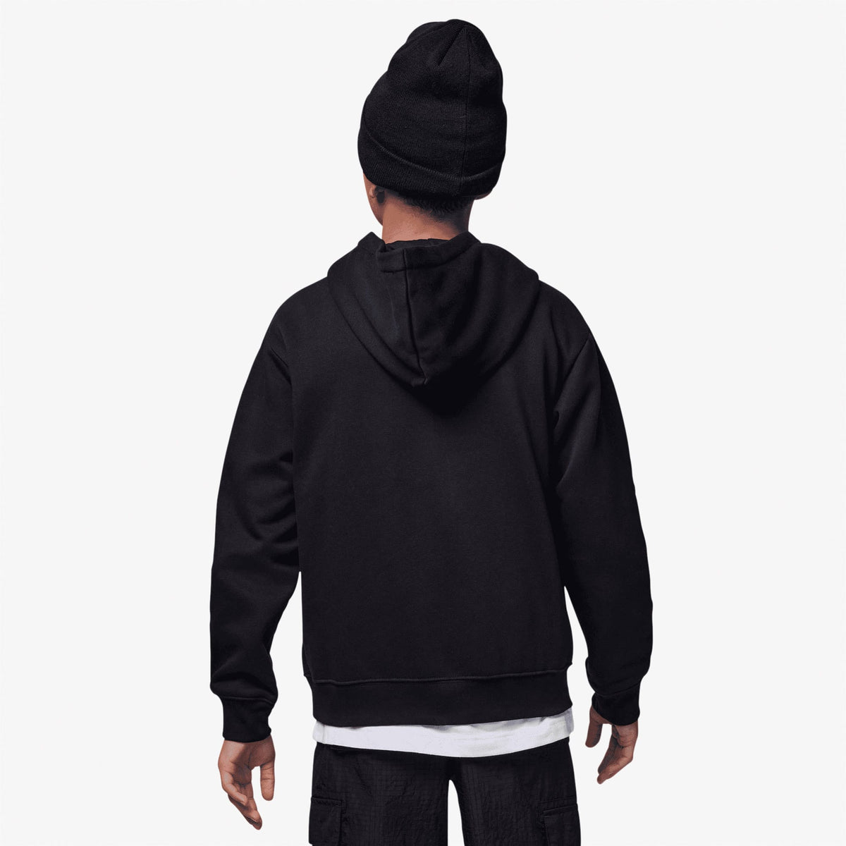 Jordan Hbr Fleece Po Çocuk Siyah Günlük Sweatshirt