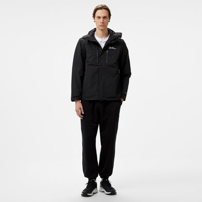 Jack Wolfskin Texapore 3in1 Erkek Siyah Ceket