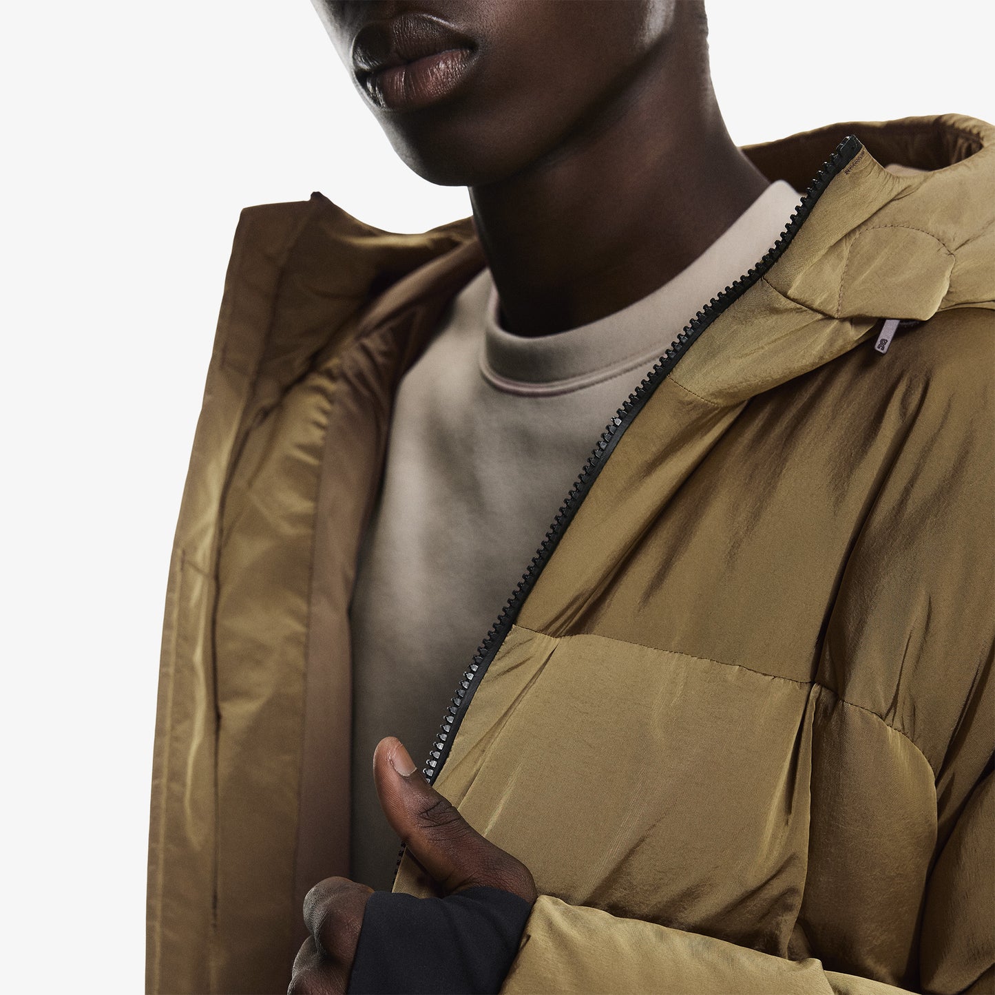On All-day Puffer Erkek Kahverengi Mont