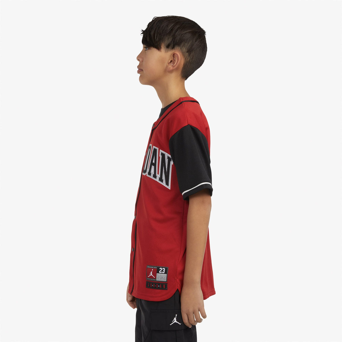 Jordan Baseball Jersey Çocuk Kırmızı T-shirt