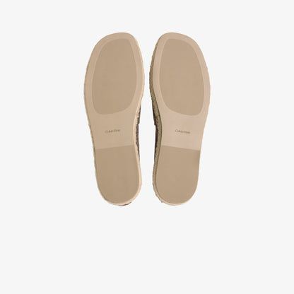 Calvin Klein Oblique Kadın Kahverengi Espadril