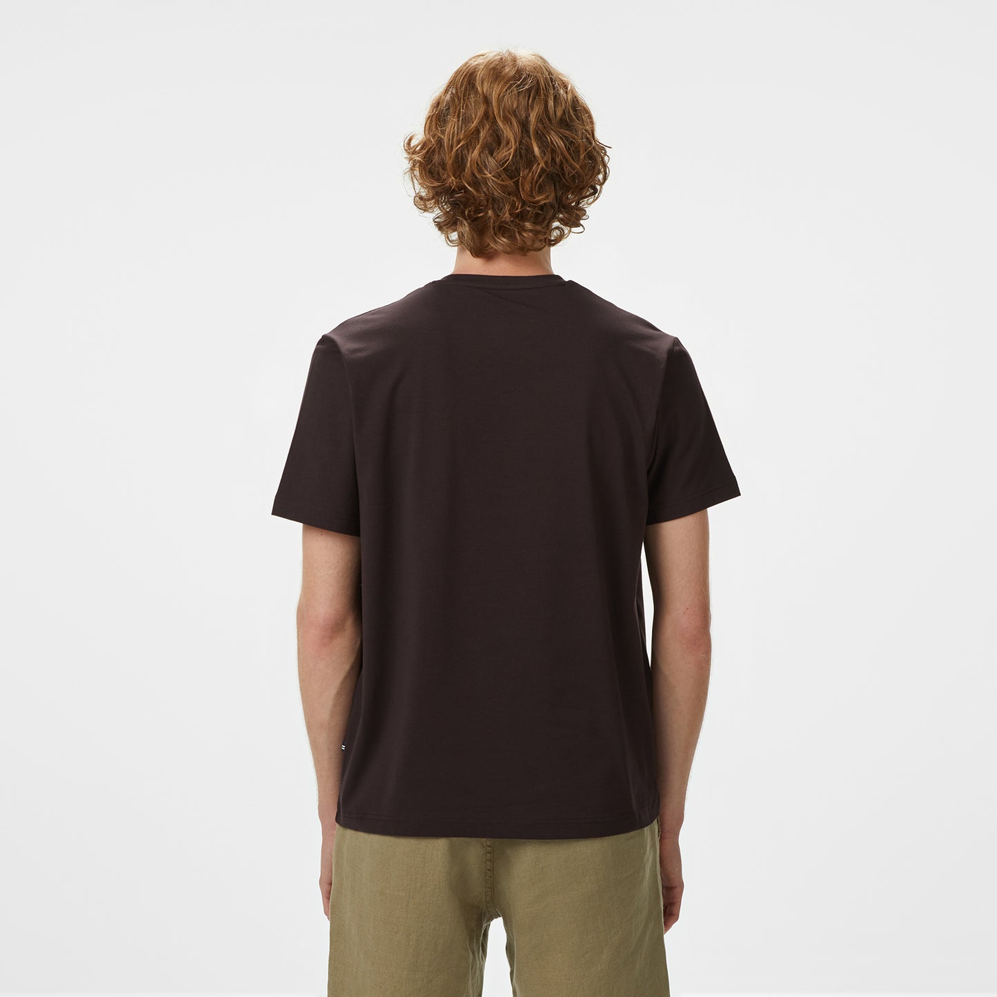 Nautica Erkek Kahverengi Classic Fit T-shirt