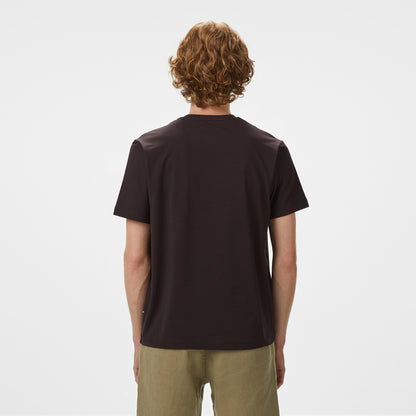 Nautica Erkek Kahverengi Classic Fit T-shirt