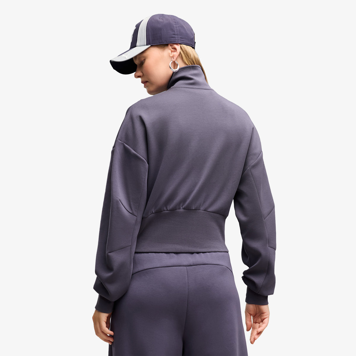 Puma Tech Sense Half-zip Crew Kadın Mavi Sweatshirt