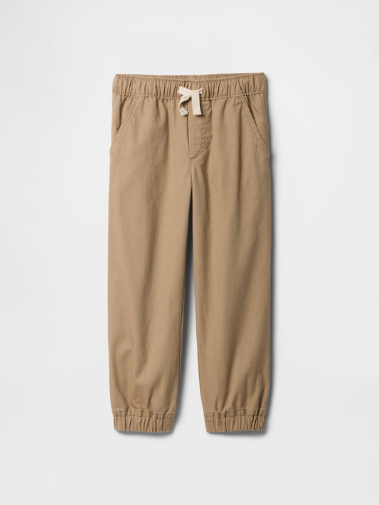 Kahverengi Relaxed Pull-on Jogger Pantolon