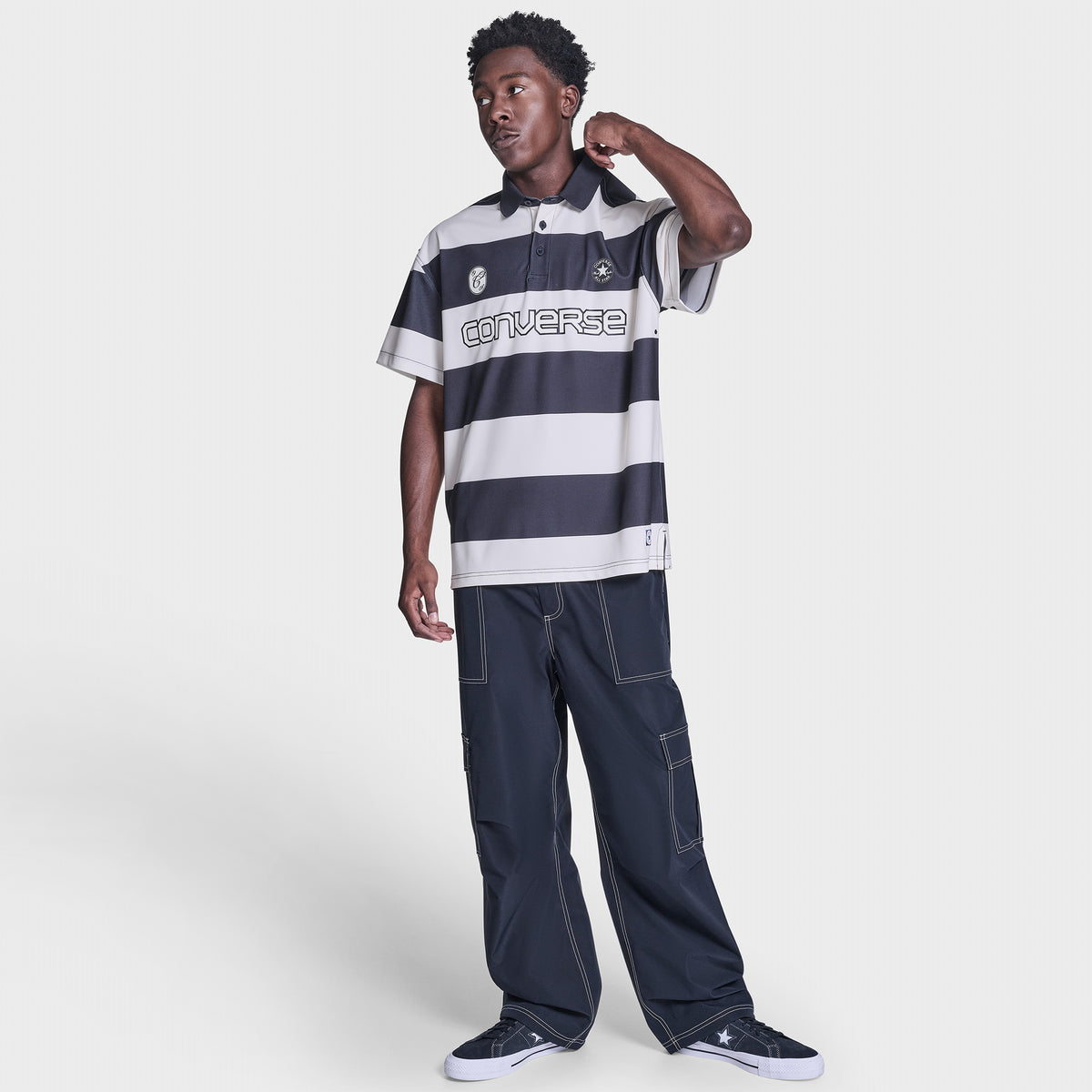 Converse Erkek Krem T-shirt