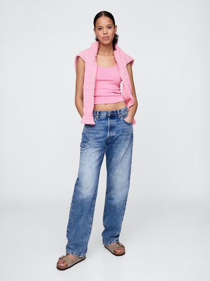 Pembe Modern Crop Atlet