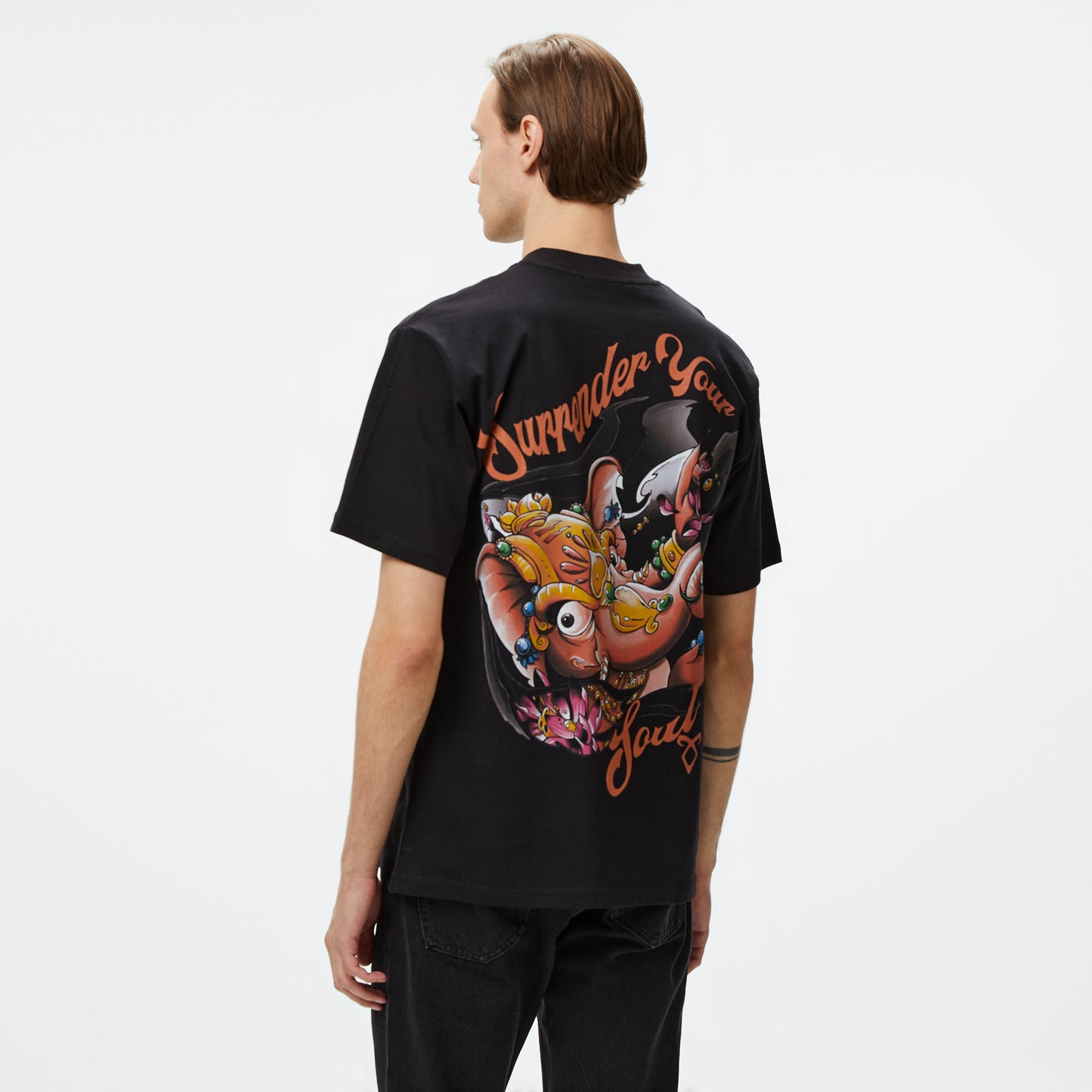 Story Of Angels Soa Ganesha Dream Erkek Siyah T-shirt