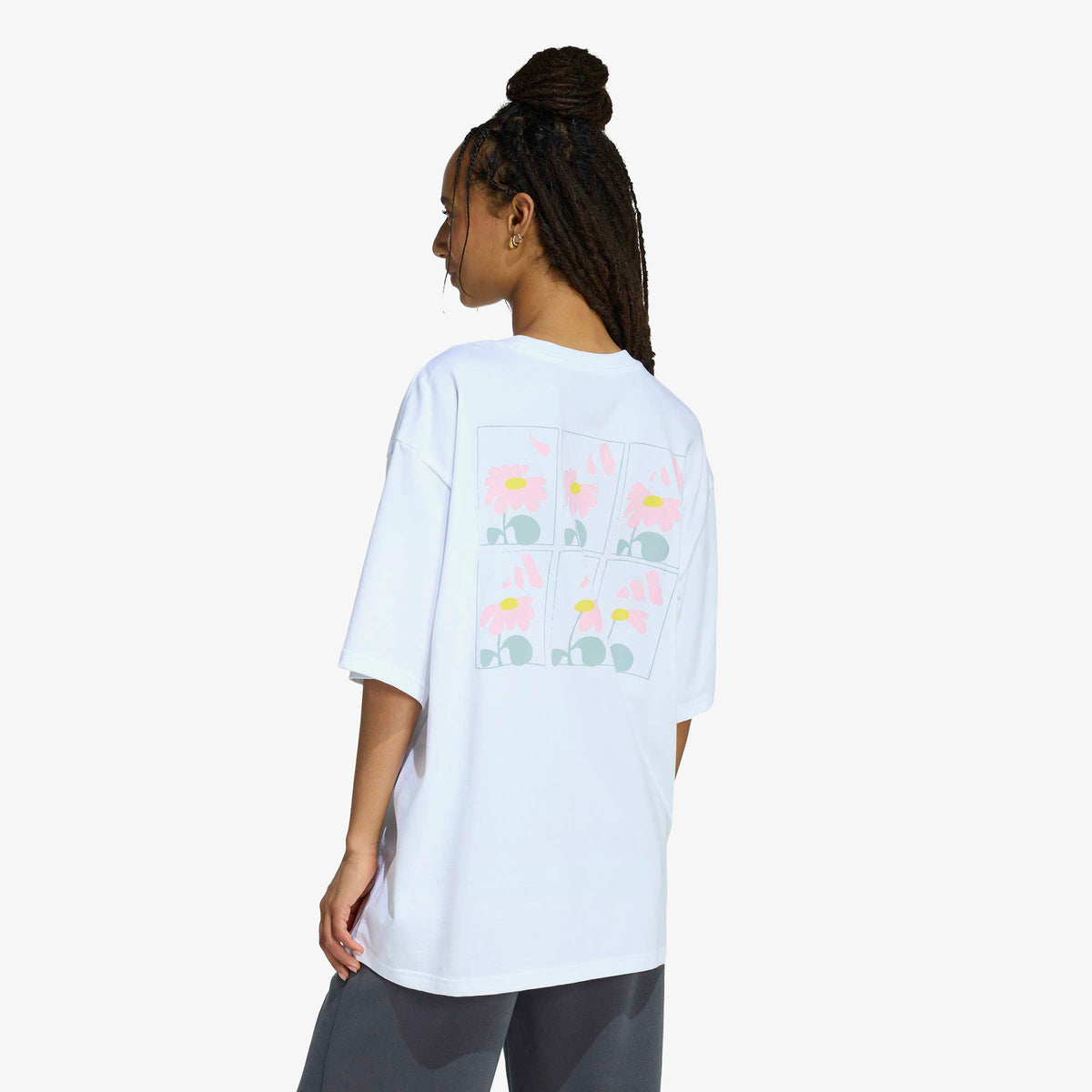 Adidas Soft Side Os Kadın Beyaz T-shirt
