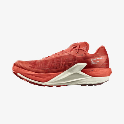 Salomon S/lab Pulsar 4 Unisex Kırmızı Koşu Ayakkabısı