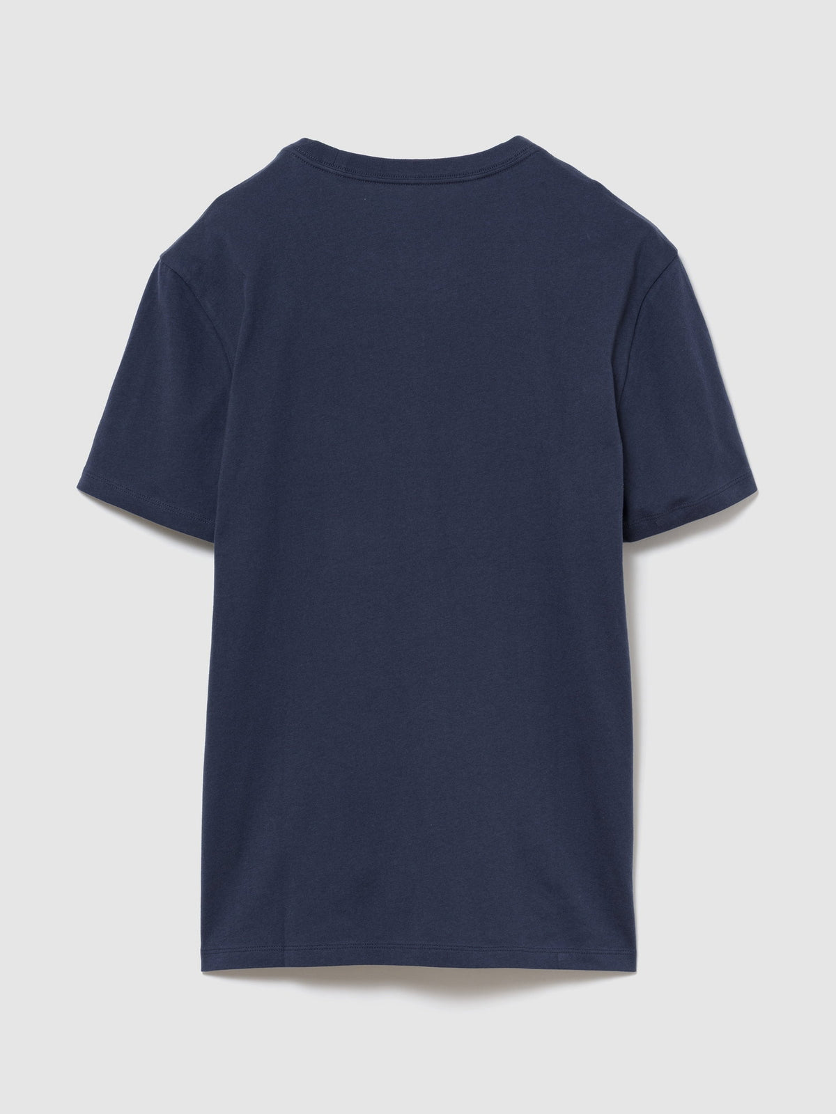 Lacivert Everyday Soft Relaxed Grafik Baskılı T-shirt