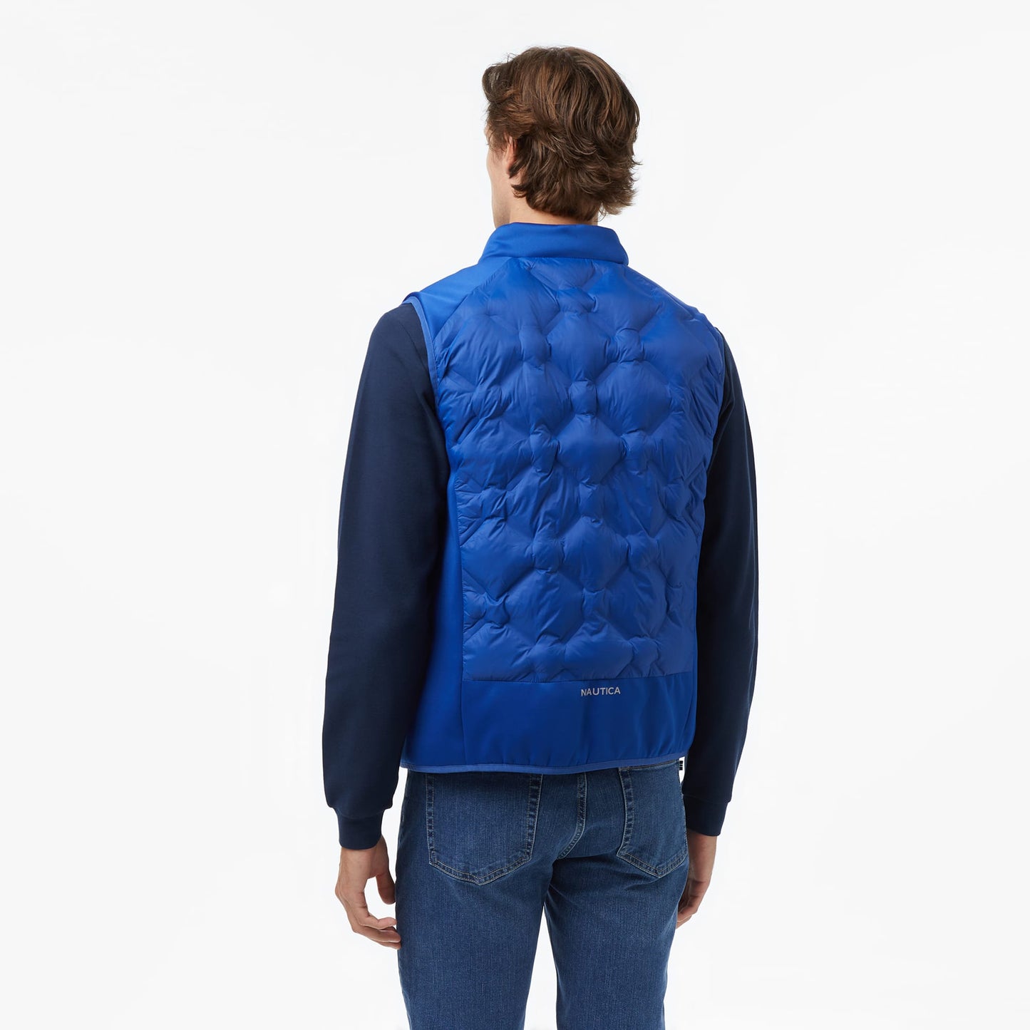 Nautica Erkek Mavi Regular Fit Yelek