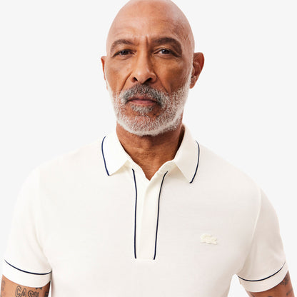 Lacoste Paris Erkek Regular Fit Organik Pamuk Beyaz Polo