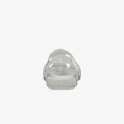 Crocs Isabella Glitter T Bebek Gri Sandalet