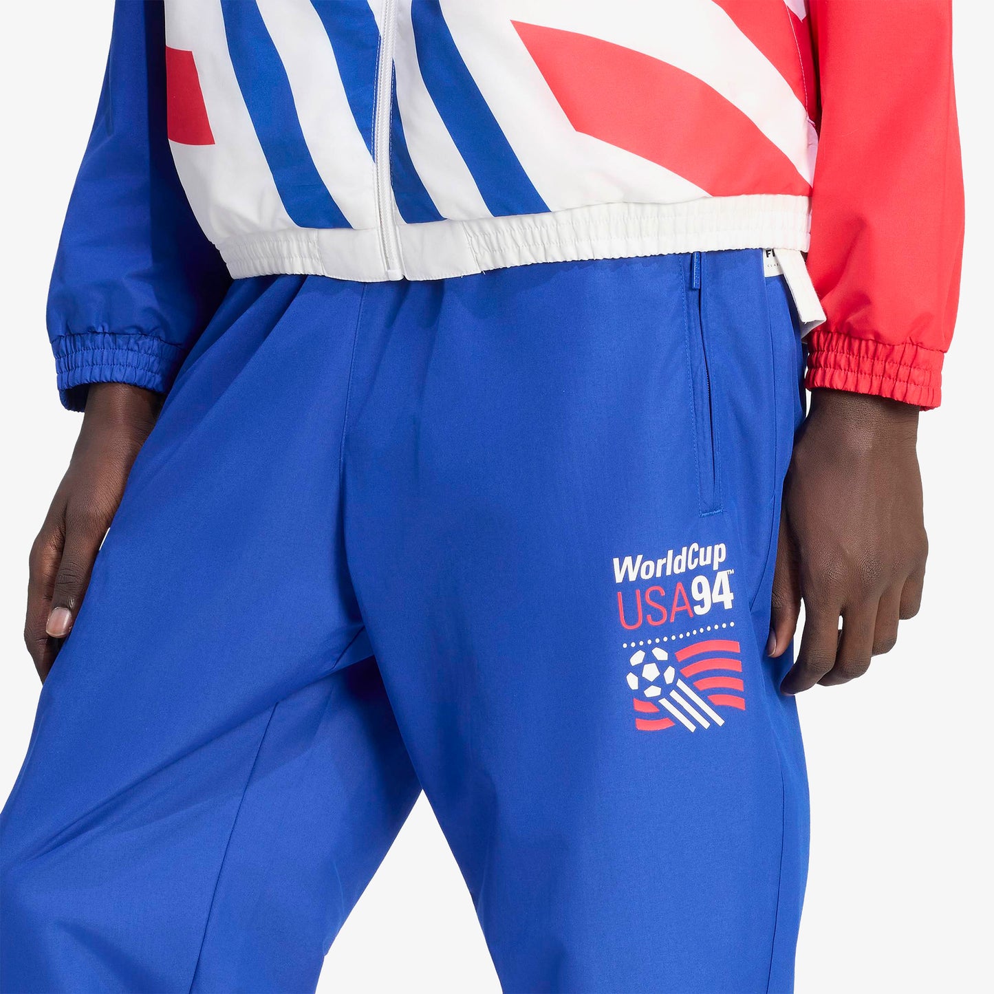 Adidas World Cup Usa 94 Erkek Mavi Eşofman Altı