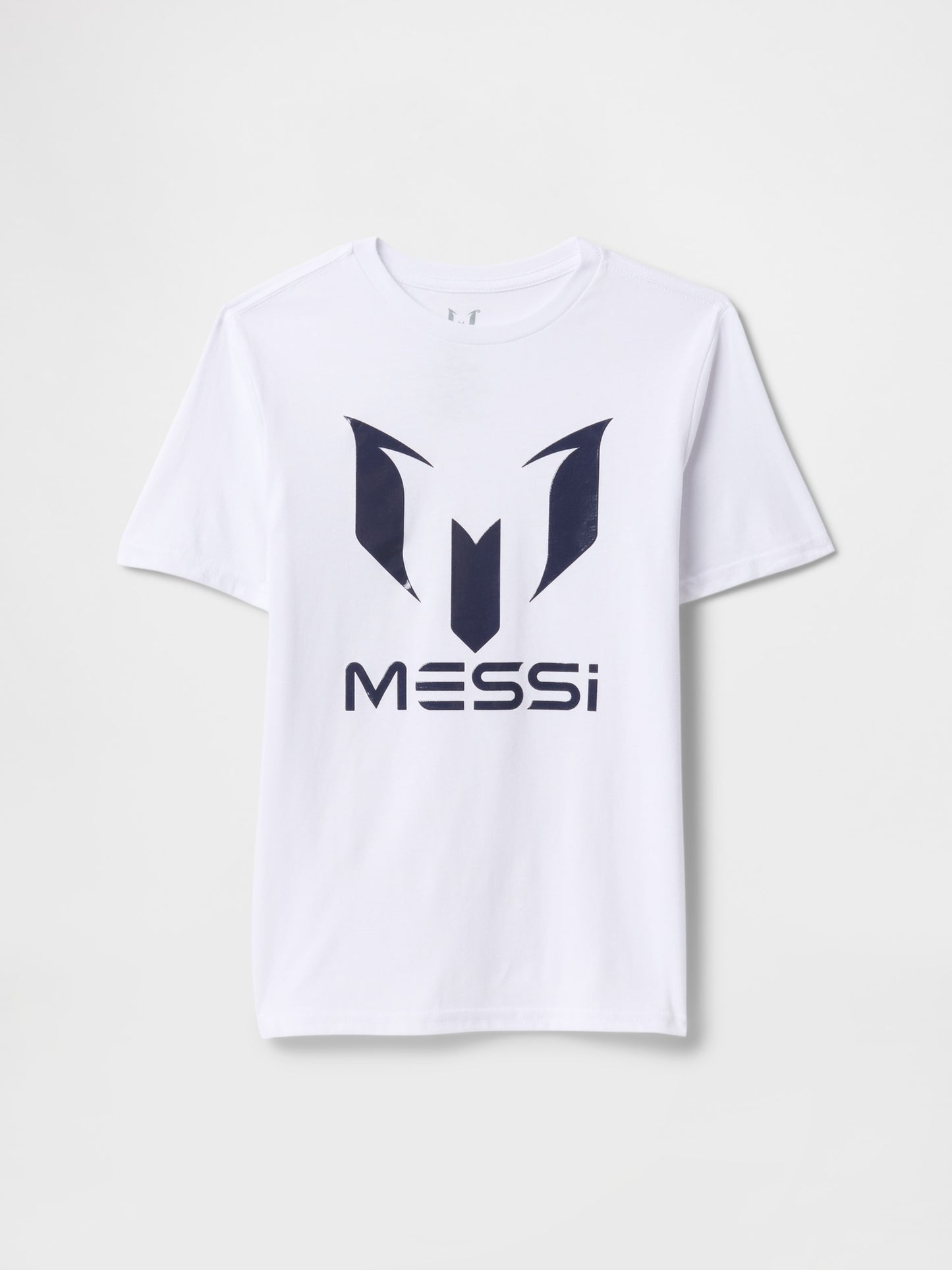 Beyaz Messi Grafik T-shirt