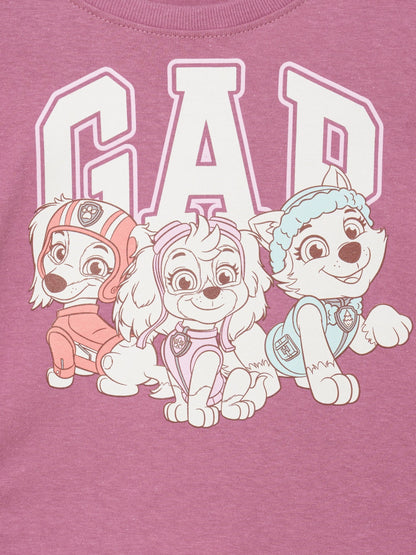 Pembe Paw Patrol Logo T-shirt