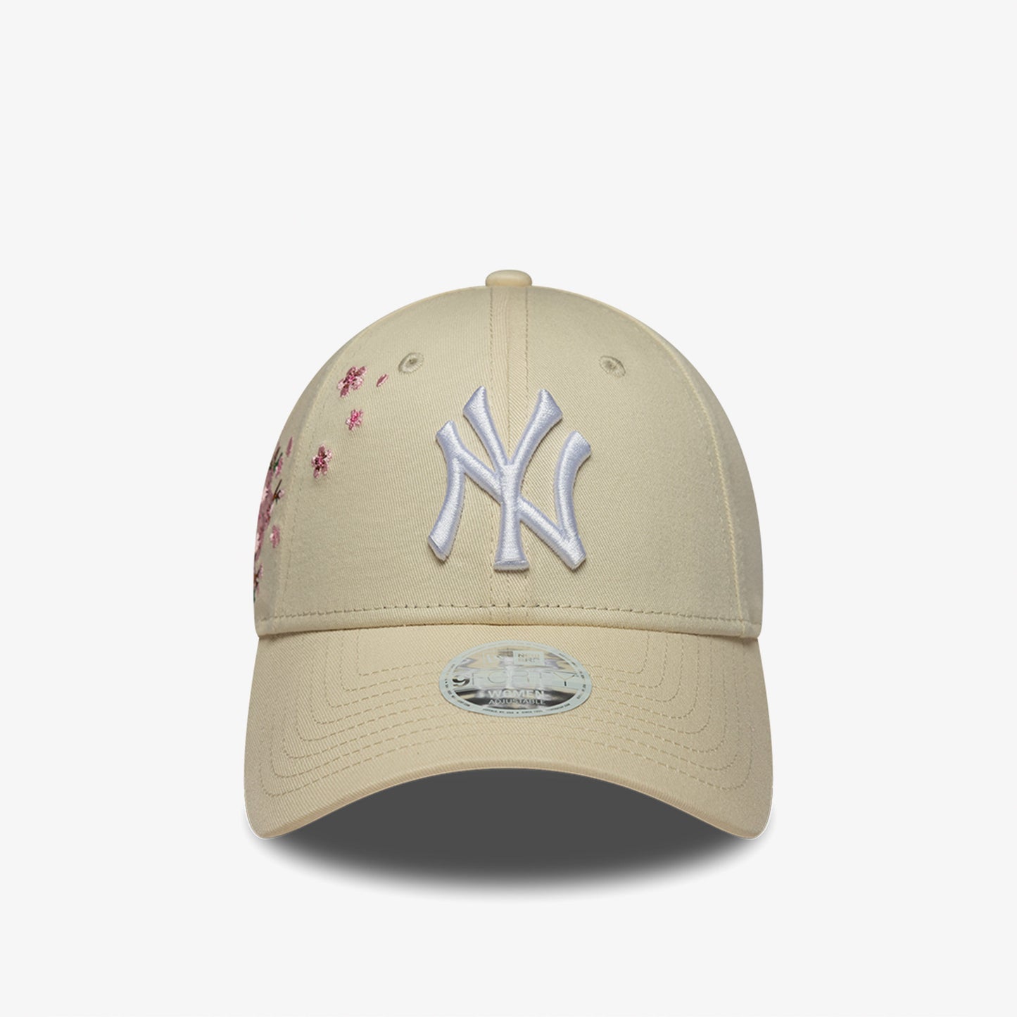 New Era Floral Icon 9forty Kadın Bej Şapka