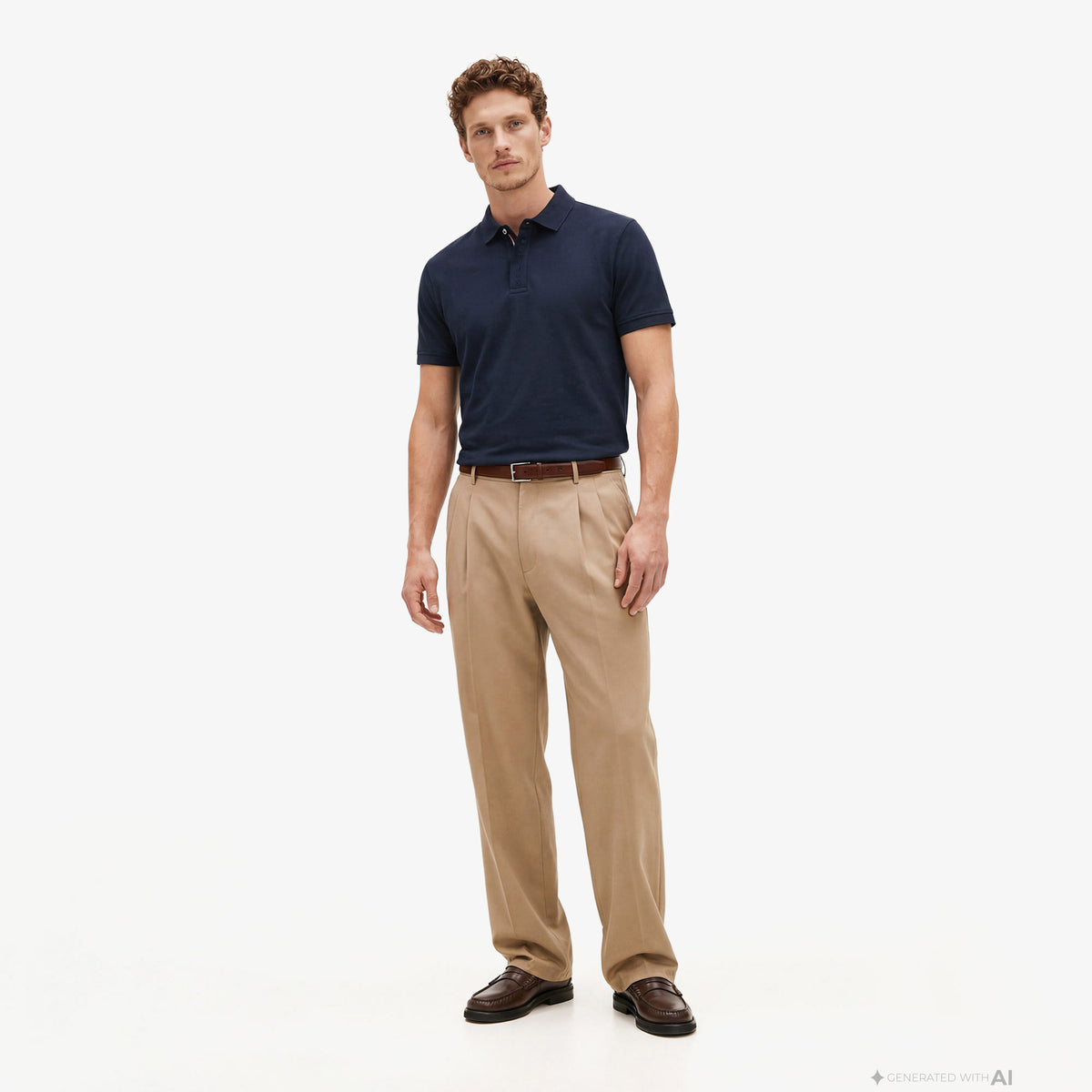 Tommy Hilfiger Seasonal Graphic Erkek Lacivert Polo Yaka T-shirt