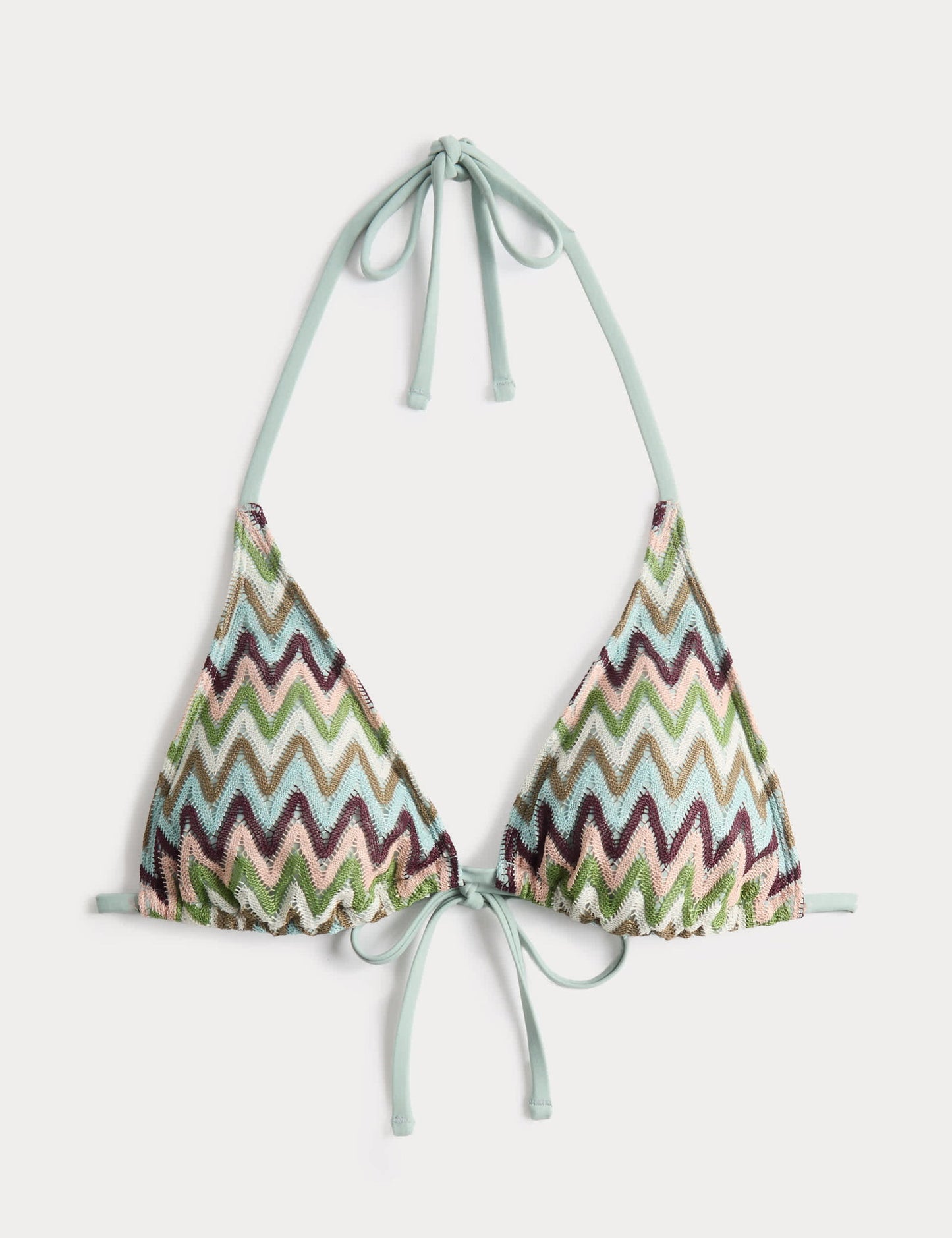 Dokulu Üçgen Bikini Üstü