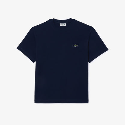 Lacoste Erkek Classic Fit Bisiklet Yaka Lacivert T-shirt