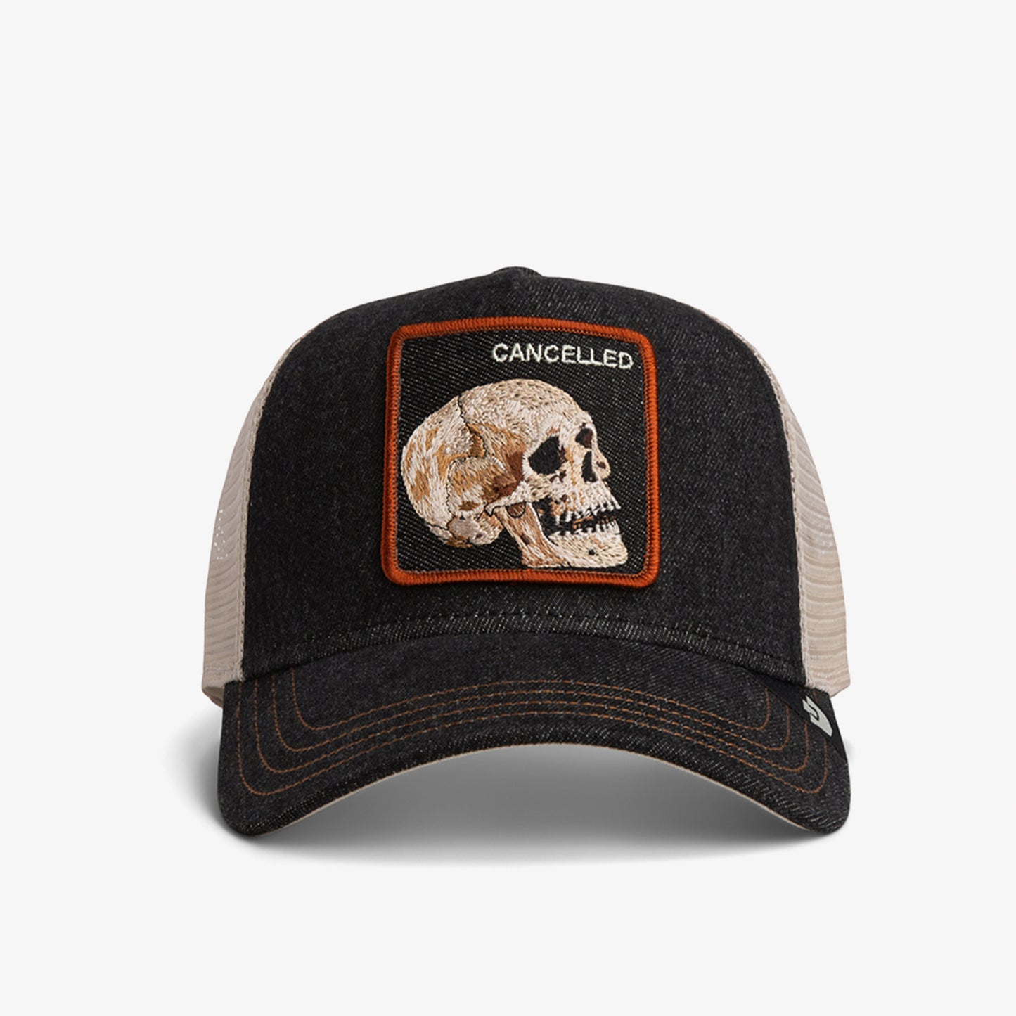 Goorin Bros Denim Skull Unisex Lacivert Şapka