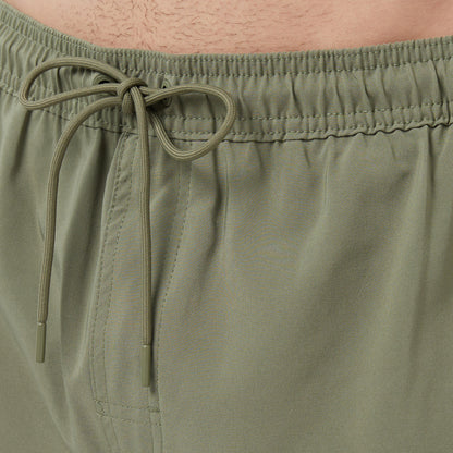 Calvin Klein Medium Drawstring Core Erkek Haki Deniz Şortu